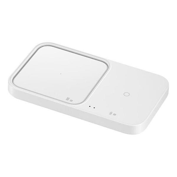 Samsung Duálna bezdrôtová nabíjačka, 15 W, bez kábla v balení, biela Samsung Duálna bezdrôtová nabíjačka, 15 W, bez kábla v balení, biela