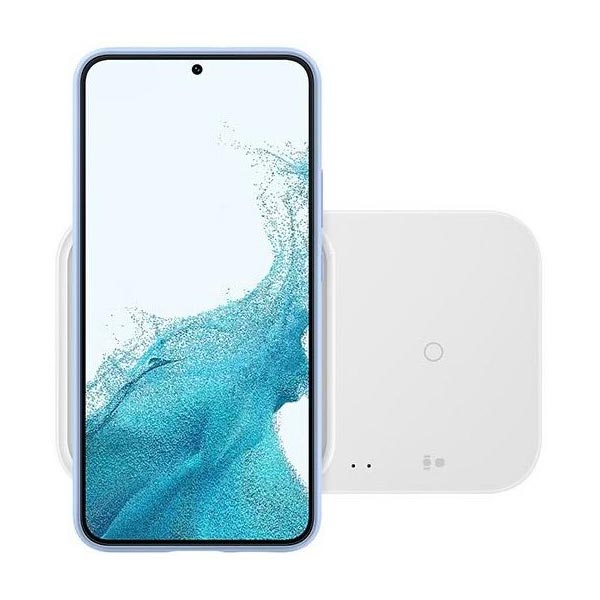 Samsung Duálna bezdrôtová nabíjačka, 15 W, bez kábla v balení, biela Samsung Duálna bezdrôtová nabíjačka, 15 W, bez kábla v balení, biela