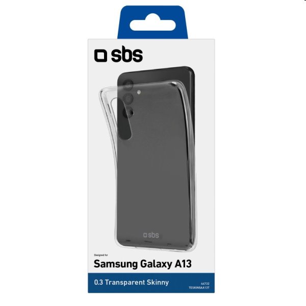 Zadný kryt SBS Skinny pre Samsung Galaxy A13, transparent Zadný kryt SBS Skinny pre Samsung Galaxy A13, transparent