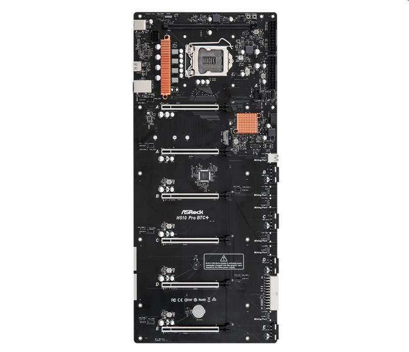 ASRock H510 Pro BTC+ Základná doska, LGA1200, DDR4, HDMI