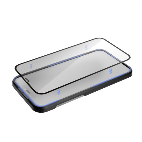 FIXED 3D ochranné tvrdené sklo pre Apple iPhone 13, 13 Pro, čierna
