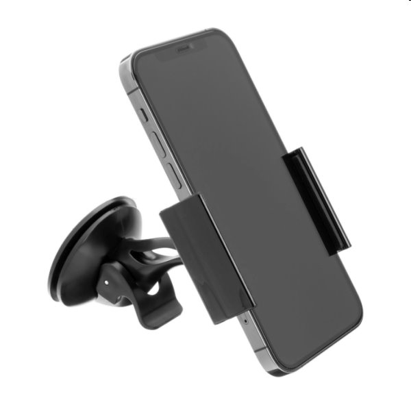 FIXED FIX3 Univerzálny držiak s adhezívnou prísavkou pre smartphony na palubnú dosku, čierna