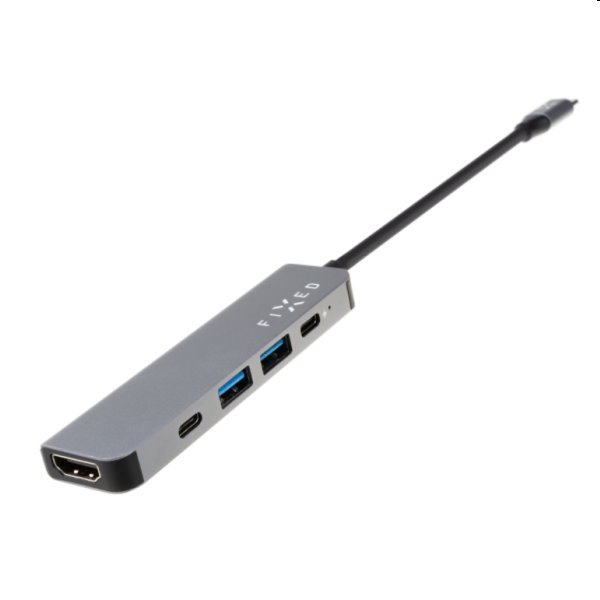 FIXED HUB Mini 5 v 1 s USB-C pre notebooky a tablety FIXED HUB Mini 5 v 1 s USB-C pre notebooky a tablety