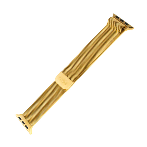 FIXED Mesh Nerezový remienok pre Apple Watch 38/40/41 mm, zlatá FIXED Mesh Nerezový remienok pre Apple Watch 38/40/41 mm, zlatá