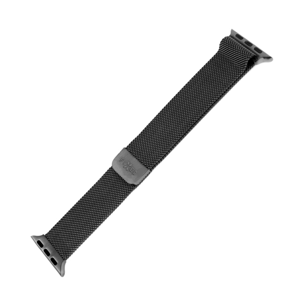 FIXED Mesh Nerezový remienok pre Apple Watch 42/44/45 mm, čierny FIXED Mesh Nerezový remienok pre Apple Watch 42/44/45 mm, čierny
