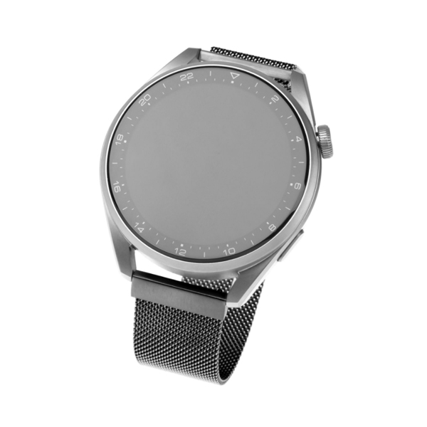 FIXED Mesh Nerezový remienok pre Smart Watch 20 mm, čierna