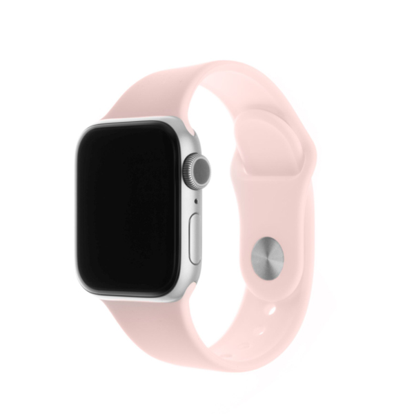 FIXED Set silikónových remienkov pre Apple Watch 38/40/41 mm, ružový FIXED Set silikónových remienkov pre Apple Watch 38/40/41 mm, ružový