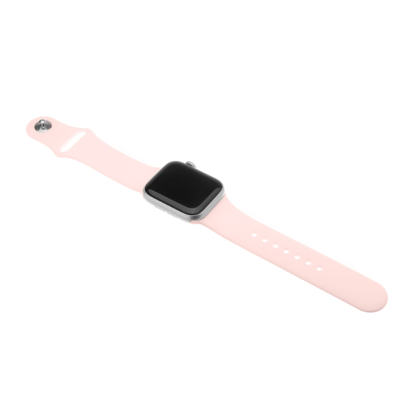 FIXED Set silikónových remienkov pre Apple Watch 38/40/41 mm, ružový