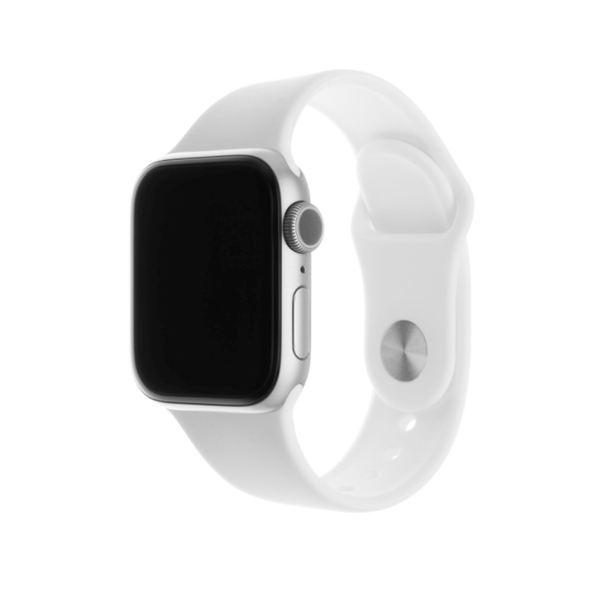 FIXED Set silikónových remienkov pre Apple Watch 42/44/45 mm, biela FIXED Set silikónových remienkov pre Apple Watch 42/44/45 mm, biela