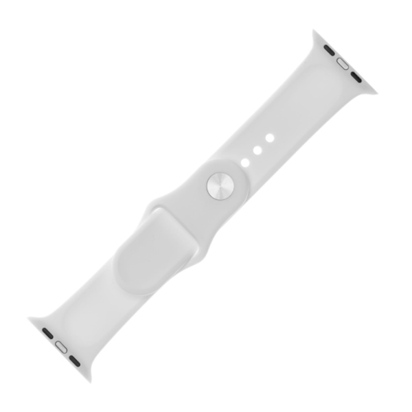 FIXED Set silikónových remienkov pre Apple Watch 42/44/45 mm, biela FIXED Set silikónových remienkov pre Apple Watch 42/44/45 mm, biela