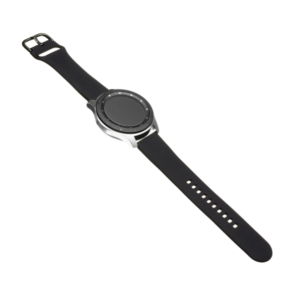 FIXED Silikónový remienok Strap so šírkou 22 mm pre inteligentné hodinky, čierna FIXED Silikónový remienok Strap so šírkou 22 mm pre inteligentné hodinky, čierna