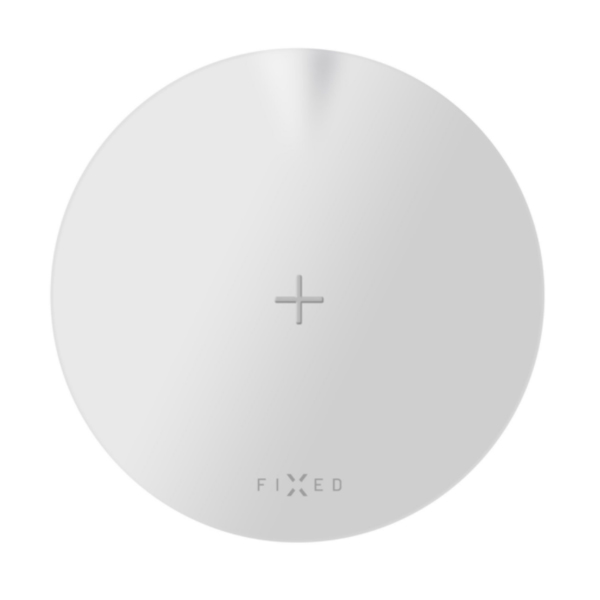 FIXED SlimPad Podložka pre rýchle bezdrôtové nabíjanie telefónu, 15 W, biela FIXED SlimPad Podložka pre rýchle bezdrôtové nabíjanie telefónu, 15 W, biela
