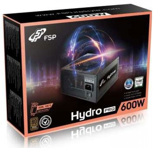 FSP/Fortron HYDRO PRO 600, 80PLUS BRONZE 230V EU, 600W - OPENBOX (Rozbalený tovar s plnou zárukou)