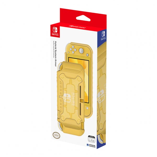 HORI Hybrid System Armor for Nintendo Switch Lite, yellow