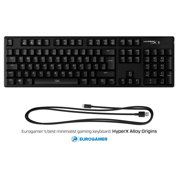 HP HyperX Alloy Origins klávesnica HX blue switches