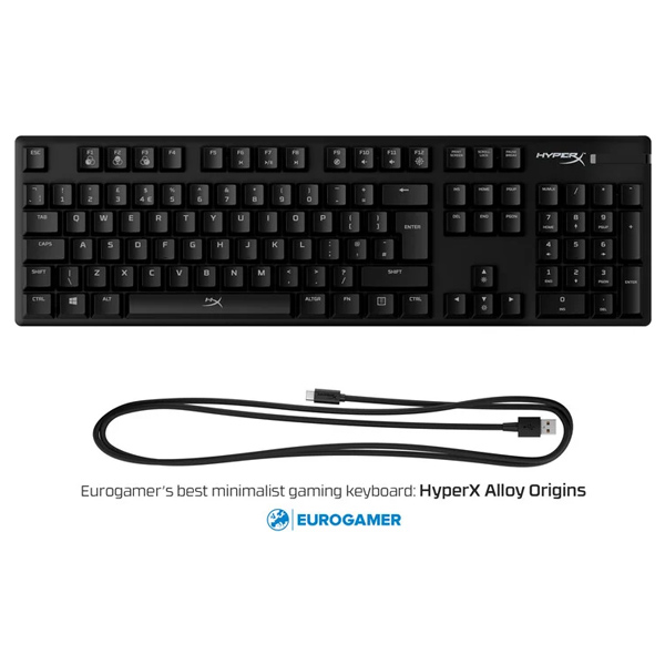 HP HyperX Alloy Origins klávesnica HX blue switches HP HyperX Alloy Origins klávesnica HX blue switches
