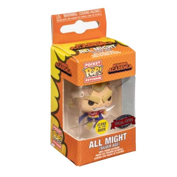 Kľúčenka POP! All Might (My Hero Academia) Special Edition (Glows in The Dark)