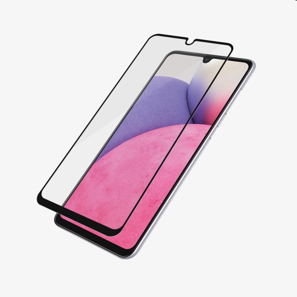 Ochranné temperované sklo PanzerGlass Case Friendly pre Samsung Galaxy A33 5G, čierna