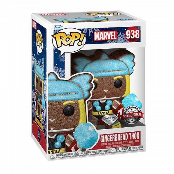 POP! Holiday Gingerbread Thor (Marvel) Diamond Special Edition POP! Holiday Gingerbread Thor (Marvel) Diamond Special Edition