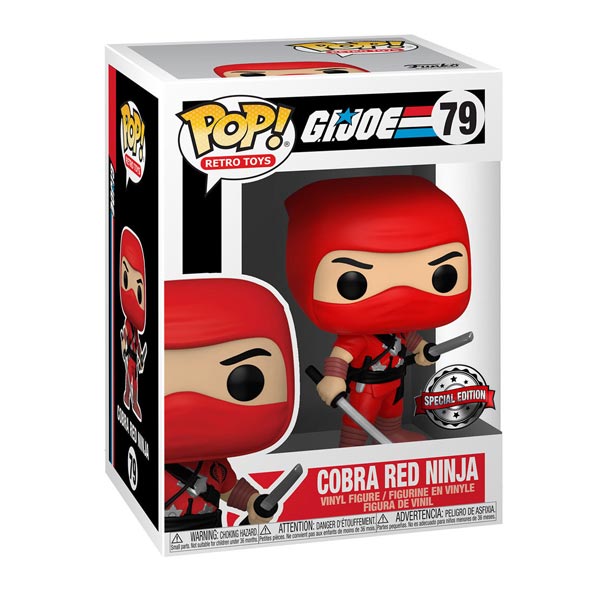 POP! Retro Toys: Cobra Red Ninja (G.I. Joe) Special Edition