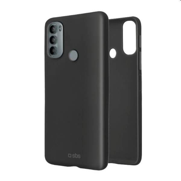 Zadný kryt SBS Sensity pre Motorola Moto G41/ Motorola Moto G31, čierna