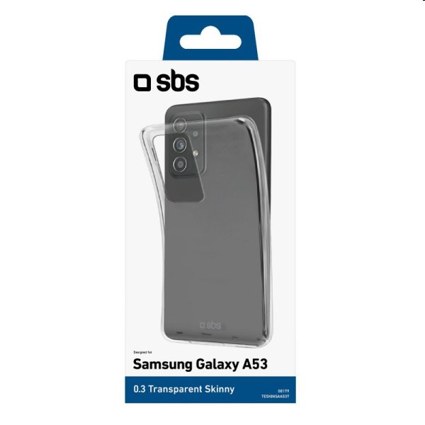 Zadný kryt SBS Skinny pre Samsung Galaxy A53, transparent