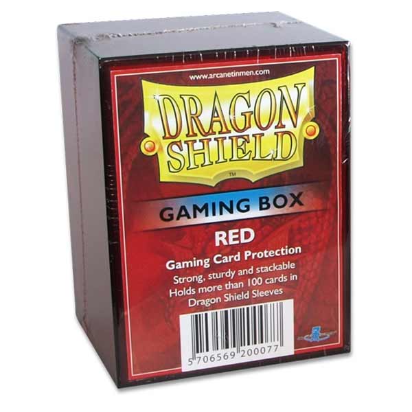 Box na karty Dragon Shield Red