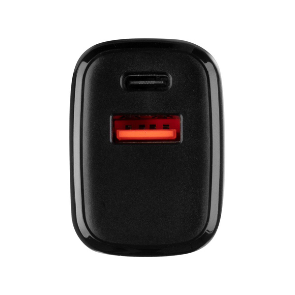 Cestovná duálna nabíjačka Tactical Field Plug Dual 20 W, čierna Cestovná duálna nabíjačka Tactical Field Plug Dual 20 W, čierna