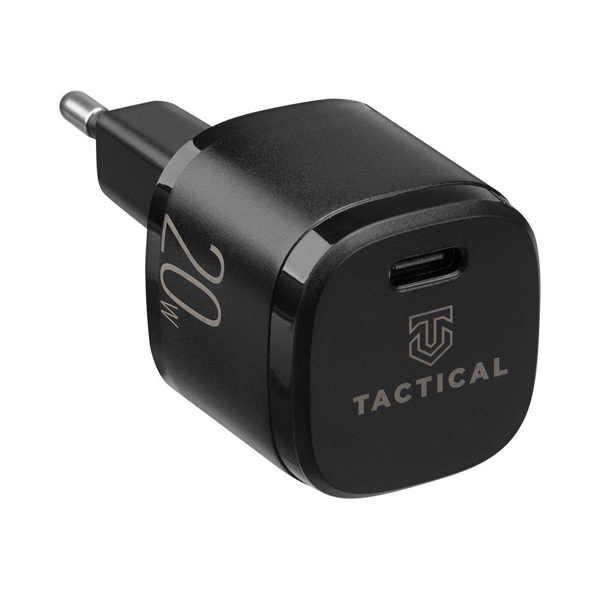 Cestovná nabíjačka Tactical Base Plug Mini 20 W, čierna