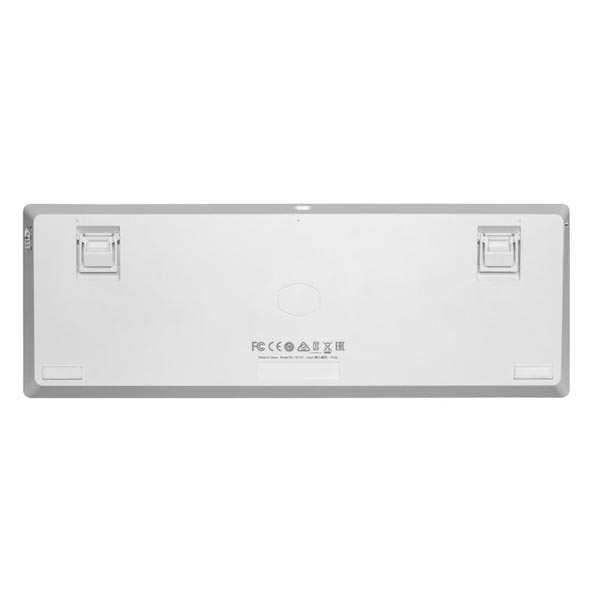 Cooler Master CK721 Mechanická klávesnica, TTC BROWN Switch, US layout, Biela