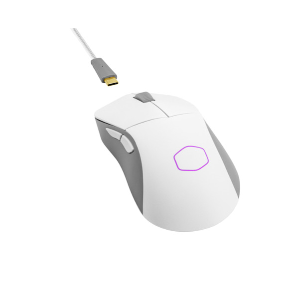 Cooler Master MM731 bezdrôtová herná myš, biela