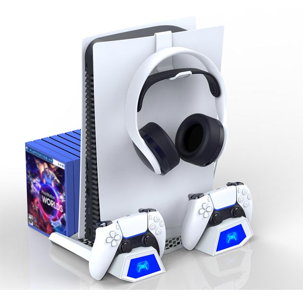 Dokovacia stanica iPega P5023 pre PlayStation 5, Dualsense a Pulse 3D