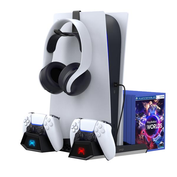 Dokovacia stanica iPega P5023 pre PlayStation 5, Dualsense a Pulse 3D