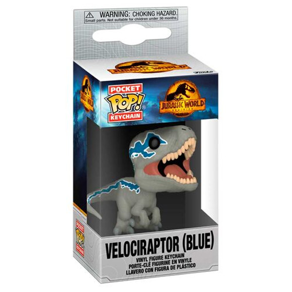 Funko POP! Kľúčenka Blue (Jurrassic World 3)