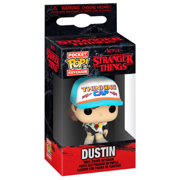 Funko POP! Kľúčenka Dustin (Stranger Things 4)