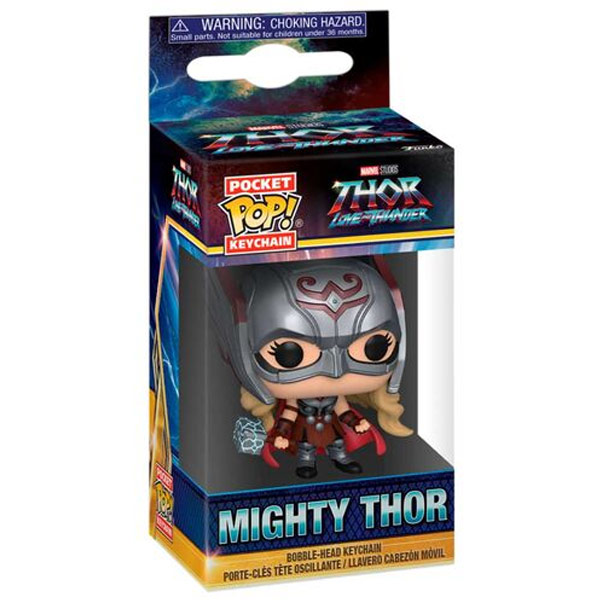 Funko POP! Kľúčenka Thor Láska ako hrom Mighty Thor (Marvel)