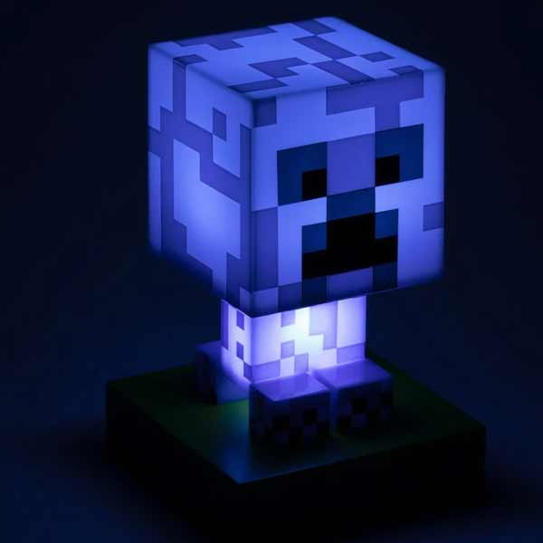 Lampa Charged Creeper Icon Light (Minecraft)