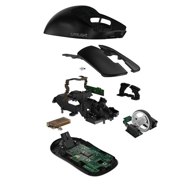 Logitech G PRO X SUPERLIGHT - bezdrôtová herná myš - čierna