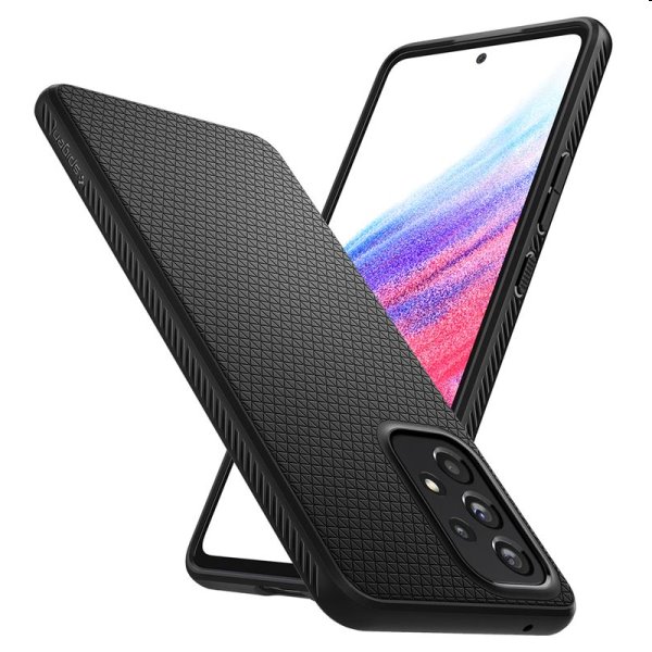 Zadný kryt Zadný kryt Spigen Liquid Air pre Samsung Galaxy A53, čierna Zadný kryt Zadný kryt Spigen Liquid Air pre Samsung Galaxy A53, čierna