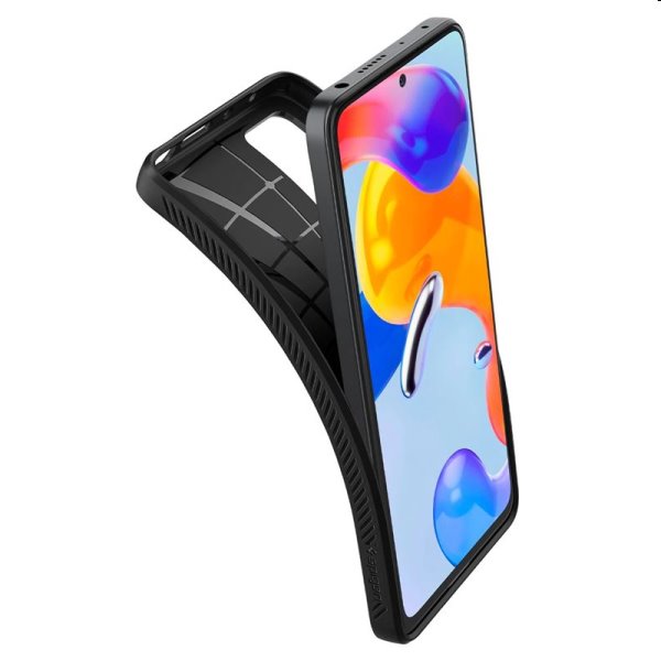 Zadný kryt Zadný kryt Spigen Liquid Air pre Xiaomi Redmi Note 11 Pro 5G, čierna