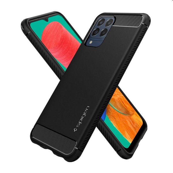 Zadný kryt Spigen Rugged Armor pre Samsung Galaxy M33 5G, čierna