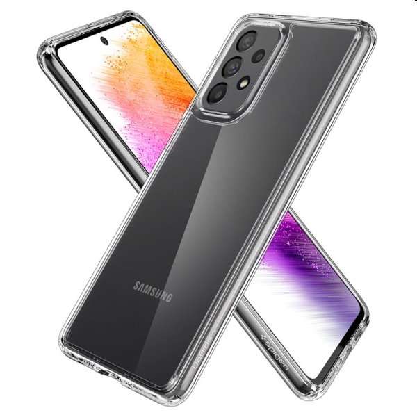 Zadný kryt Spigen Ultra Hybrid pre Samsung Galaxy A73 5G, transparentná