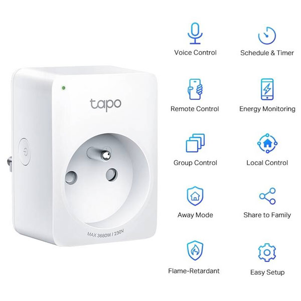 TP-link Tapo P110 WiFi mini zásuvka TP-link Tapo P110 WiFi mini zásuvka