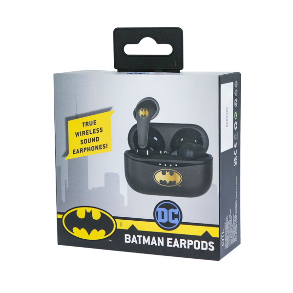 OTL Technologies detské bezdrôtové slúchadlá DC Comics Batman TWS OTL Technologies detské bezdrôtové slúchadlá DC Comics Batman TWS