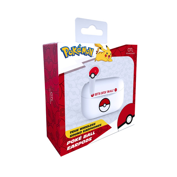 OTL Technologies detské bezdrôtové slúchadlá Pokémon Poké ball TWS OTL Technologies detské bezdrôtové slúchadlá Pokémon Poké ball TWS
