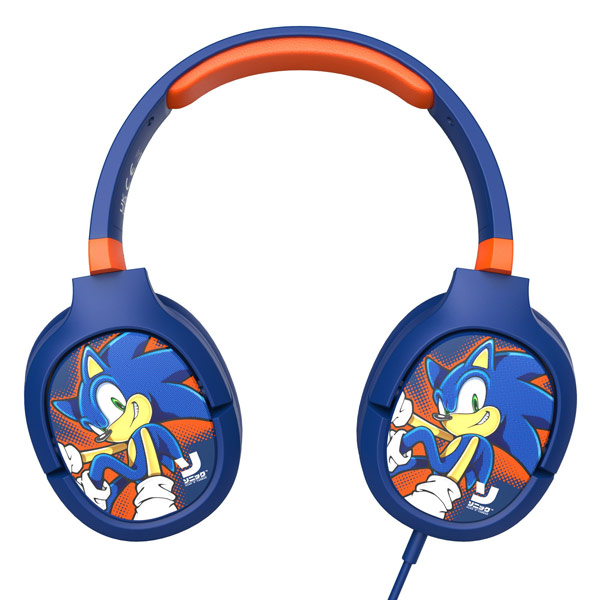 Detské herné slúchadlá OTL Technologies SEGA Modern Sonic the Hedgehog PRO G1, modré