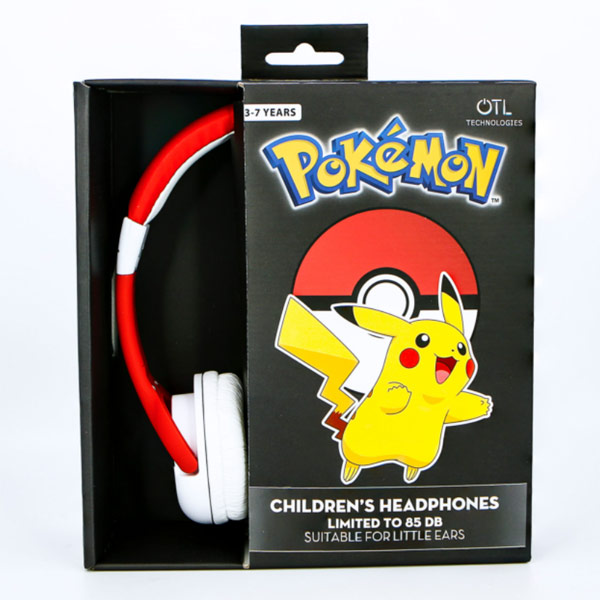 Detské slúchadlá OTL Technologies Pokémon Poké ball