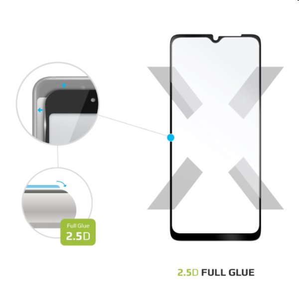 FIXED Full-Cover ochranné tvrdené sklo pre Samsung Galaxy A13, A13 5G, čierna