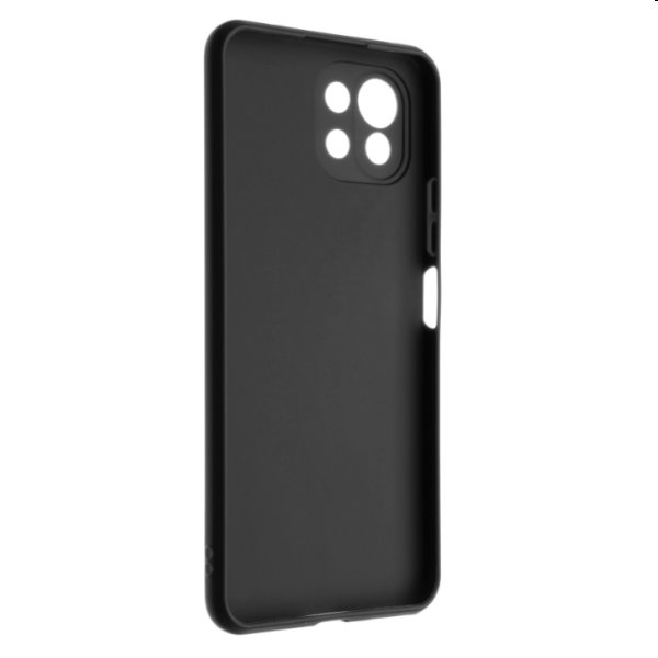 Zadný pogumovaný kryt FIXED Story pre Xiaomi Mi 11 Lite/Mi 11 Lite 5G/11 Lite 5G NE, čierna