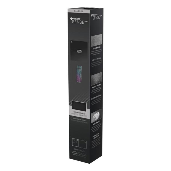 Herná podložka pod myš ROCCAT Sense Core SQ Herná podložka pod myš ROCCAT Sense Core SQ